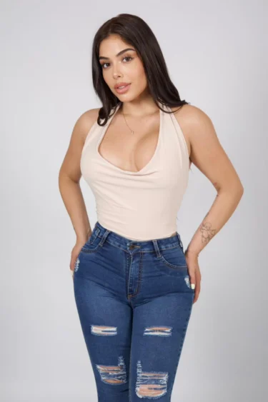 Jeans W classic destroyed Panama