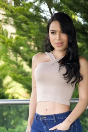 Jeans Wide Leg Baggy Crossed Blue Intermedio - Vista 6