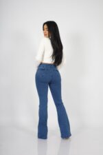 Jeans Flare four button Nueva York - Imagen 3