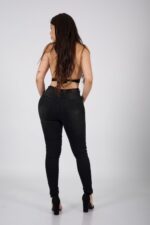 Jeans W Black Zipper - Imagen 3