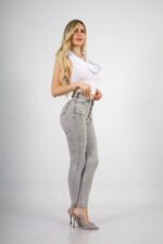 Jeans Monaco Grigio Claro - Imagen 5