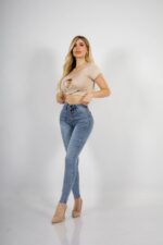 Jeans Monaco Celeste
