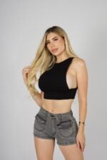 Short Cargo Gris - Imagen 4