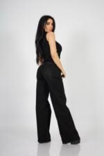 Jeans W Wide Leg Black - Imagen 4