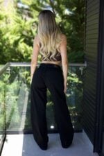 Jeans woman barrel black - Imagen 5