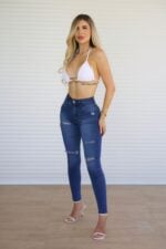 Jeans W Classic destroyed egipto - Imagen 5