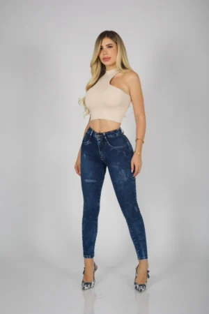 Jeans W Classic Blue Nevado - Vista 2