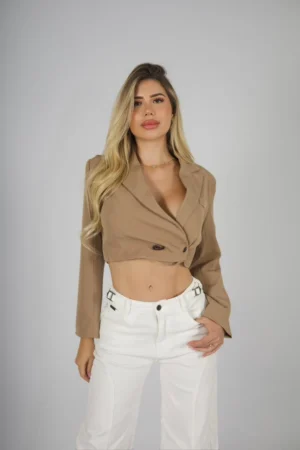 Jeans Baggy ajustable white - Vista 6