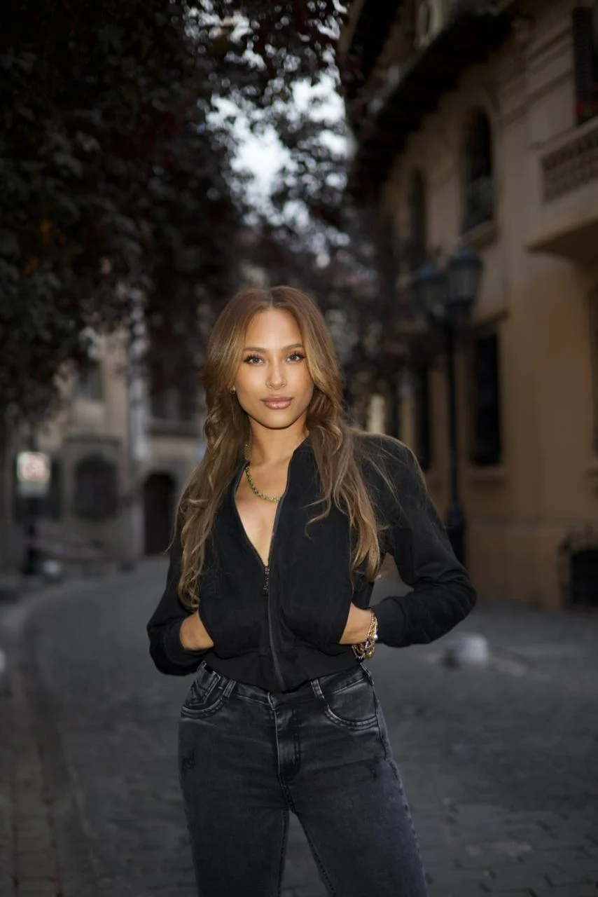 Jeans W classic destroyed Black nevado - Vista 4