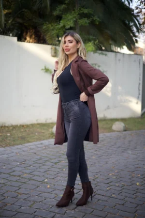 Jeans 1/b Lipo Dark desgastado - Vista 2