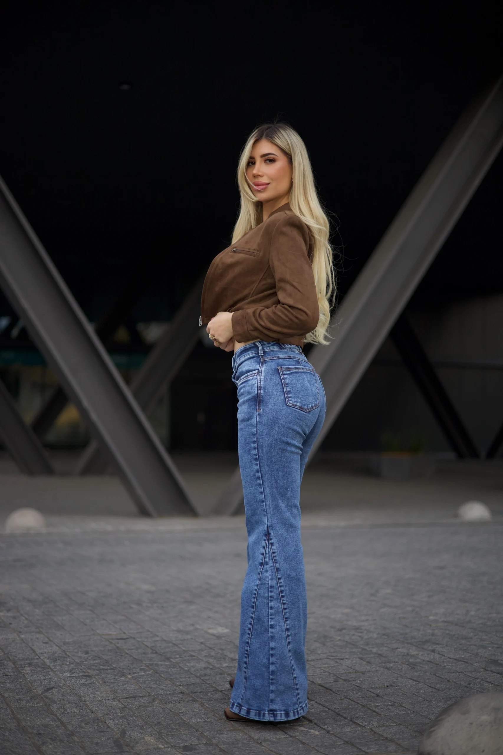 J/W EXTRA FLARE GEOMETRIC BLUE NEVADO - Vista 2