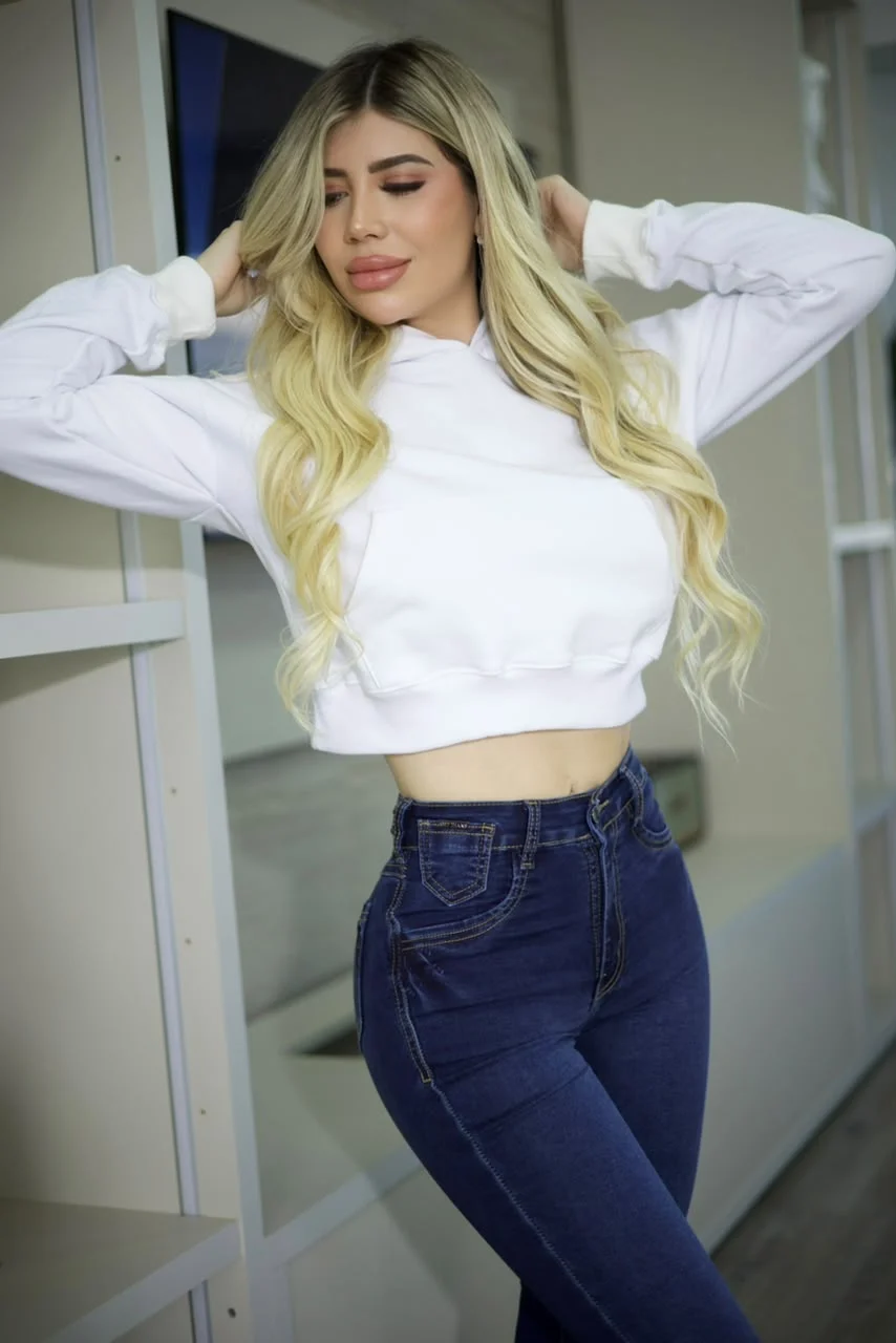 Jeans W Classic Blue Plastiflecha - Vista 4