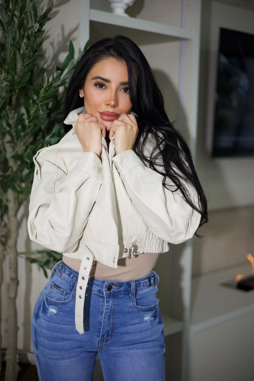 JACKET WOMAN VIRAL BEIGE